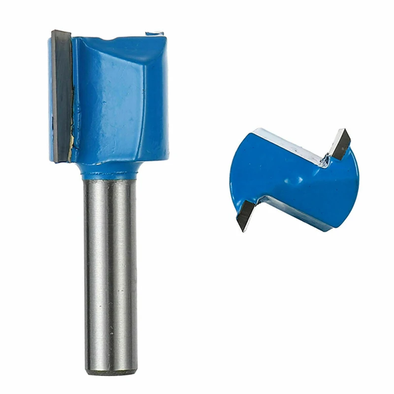 

8mm Shank Milling Cutter Router Bits Woodworking Drill Bits Milling Cutters Double-edged Carbide Groove Router Cutter Tools