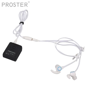 

Proster For OLED screen 8GB MP3 Music Player Pedometer SPORT Swiming diving FM Radio waterproof earphones MP3 watch