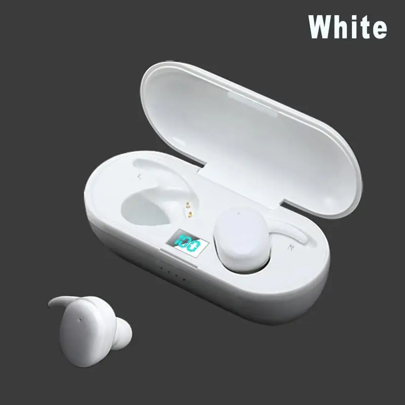 Y30 TWS In ear Bluetooth Earphone Jerry Solution 5 0 Digital Display Touch Bluetooth Headset carton packaging Earbuds Portable