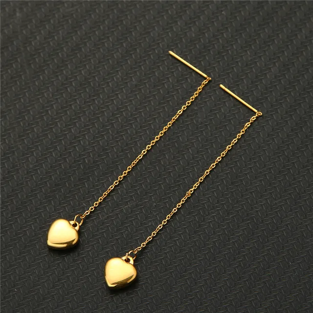 87469-1aa787.jpg MinaMaMa acier inoxydable longue chaîne mince gland boule étoile papillon goutte boucle d'oreille pour femme enfileur boucles d'oreilles bijoux de mode