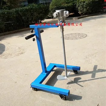 

Trolley type pneumatic mixer / corrosion resistant mixing / dispersion mixing / explosion-proof air motor