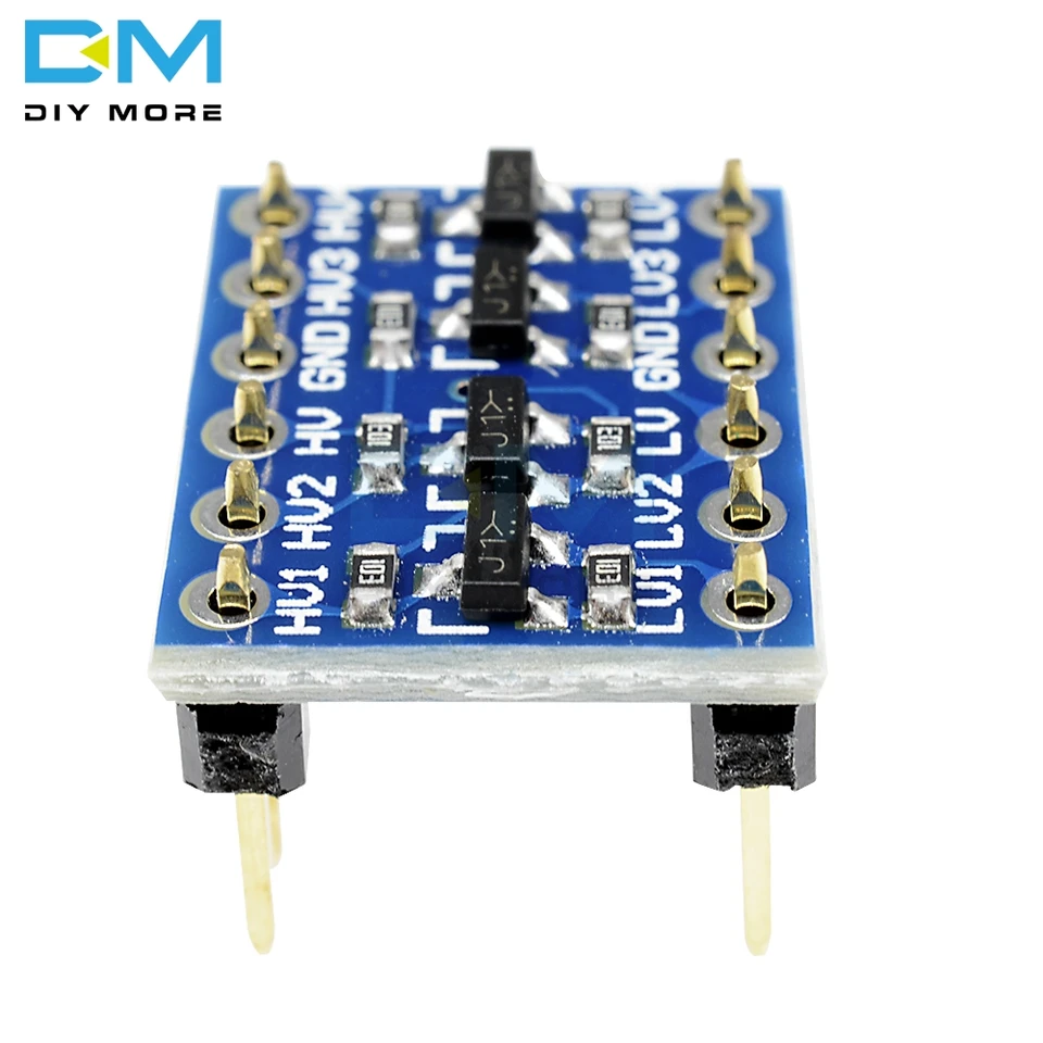 Aihasd Modulo Convertitore I2C Bidirezionale 3,3V-5V - 5 Pezzi, 2 Canali, Per Breadboard - Foto 3