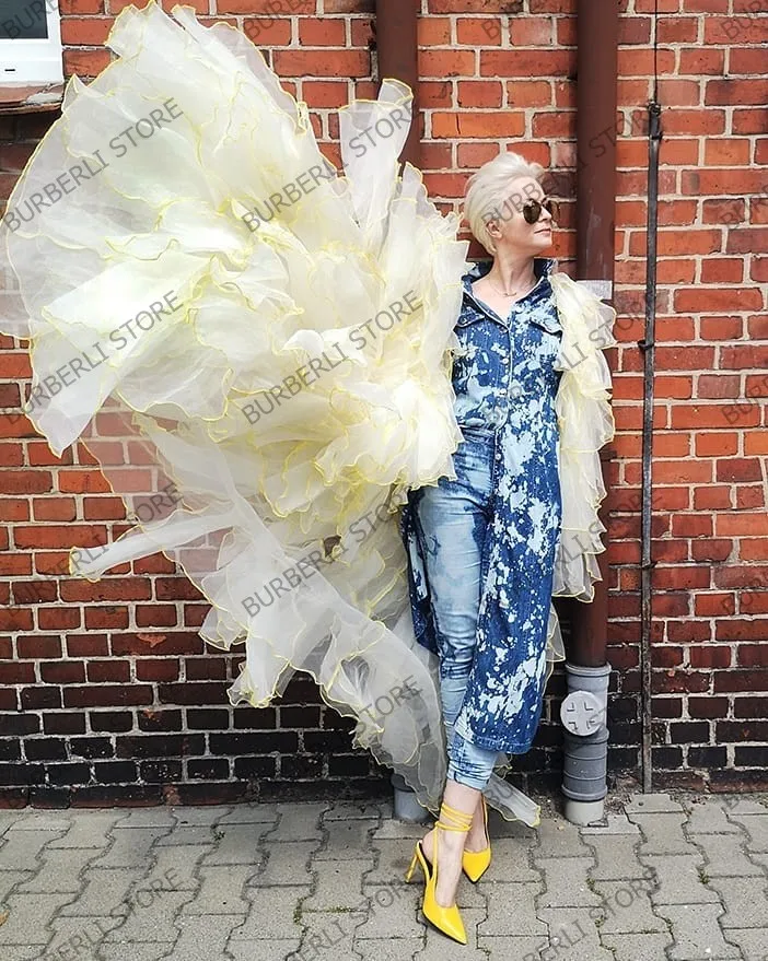 Рисунок 3 - Женская длинная фатиновая куртка