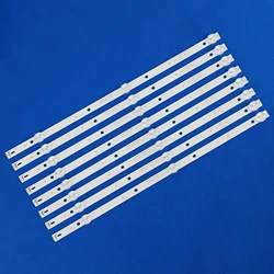 Tira de led, 40 peças, para philips 43dl4012n/62 43hff5952 43bdl4012n/62 43pft4002 l43e6800 43l1600c k430wd9 k430w3 k430wdc1