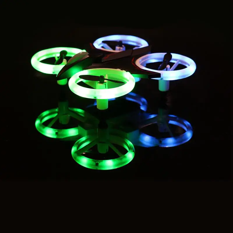 

HobbyLane SMRC S12 LED Mini Luminous RC Aerocraft Drone Night Lighting Fixed Height Remote Control Aircraft Toys Gift