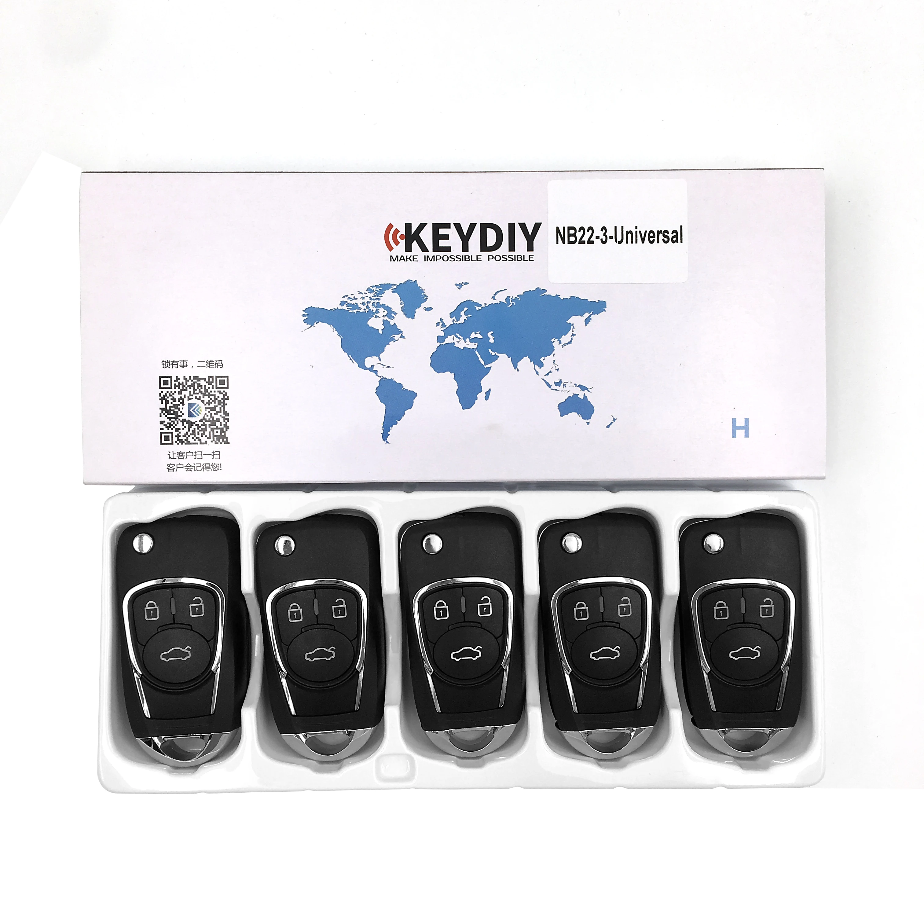 5pcs/lot KEYDIY KD NB22 NB Series Remote Control For KD900/KD MINI/KD-X2 Key Programmer Multi-function remote control key | Автомобили и