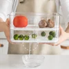 MDZF Refrigerator Food Storage Containers with Lids Kitchen Storage Seal Tank Plastic Separate Vegetable Fruit Fresh Box Big ml ► Photo 3/6