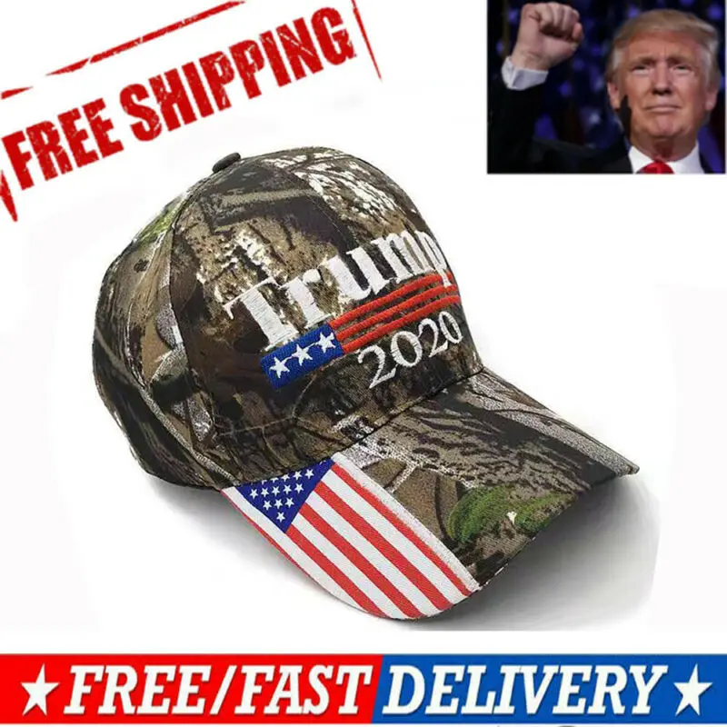Дональд Трамп Кепка Флаг США камуфляжная бейсболка спортивная кепка отлично держится