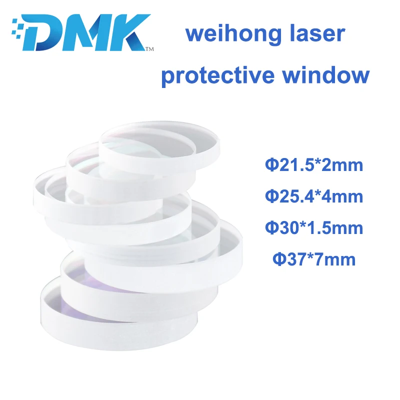 Dia.21.5*2/25.4*4 Laser Protective Lens Window 30*1.5/37*7 Glass For WeiHong Cutting Head SL-060A SL-030A SL-030M |