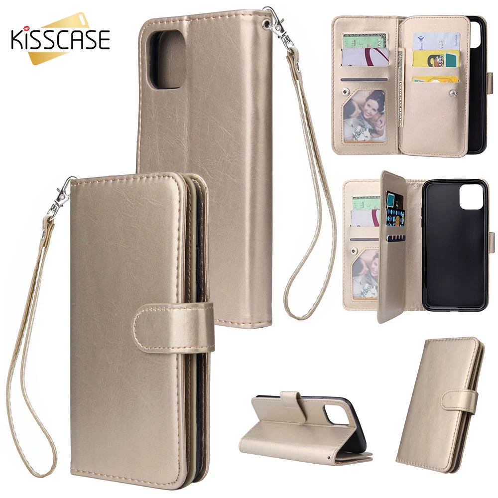 Kisscase флип-чехлы из кожи бумажник чехол для samsung A50 A10 A40 A70 A20 A30 Coque S9 S8 S10 PLUS Note 10 плюс
