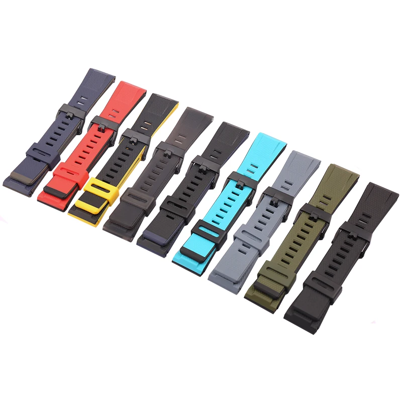 Аксессуары для часов полимерный ремешок 24 мм Casio GA2000 PRG-600 PRW-6600 PRG-650 | Наручные часы