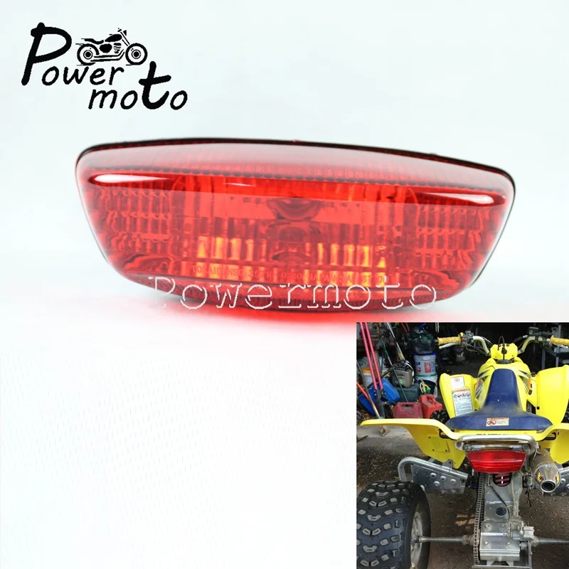 Atv Quadsport Lampada Di Coda Di Arresto Del Freno Di Montaggio Fanale Posteriore Per Lt-F250 Lt-Z250 Ltz400 Lt-A Lt-F 250 400 500 Kawasaki Kfx400 Ksf
