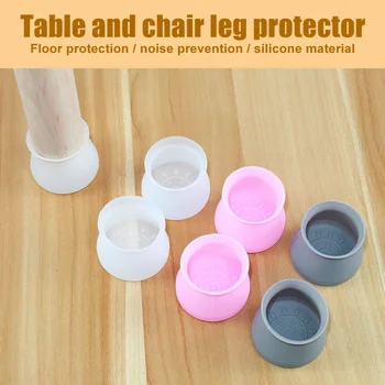 

16 Pcs/Set Table Feet Pad Floor Protector Home Furniture Leg Protection Cover Furniture Leg Cover Dropshipping Muebles De Cocina