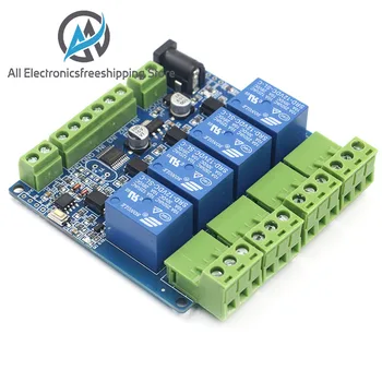 

Modbus RTU 4 Way Relay Module DIY STM8S103 System 4 Road Input 485 Communication