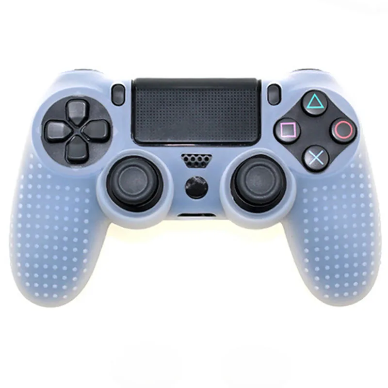 Противоскользящий силиконовый чехол для sony playstation Dualshock 4 PS4 Pro тонкий контроллер Мягкая силиконовая гелевая Резина чехол
