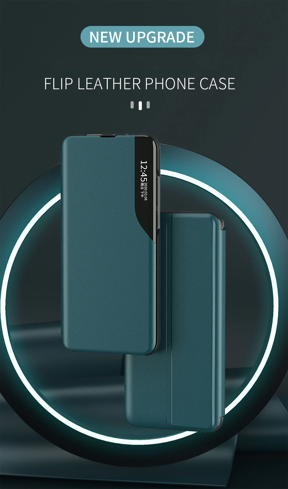 Flip A51 A71 A21s Case for Samsung Note 20 10 9 8 S20 Ultra S10 S9 S8 Plus A50 A70 A30 Magnetic PU Leather Hard PC Stand Cover