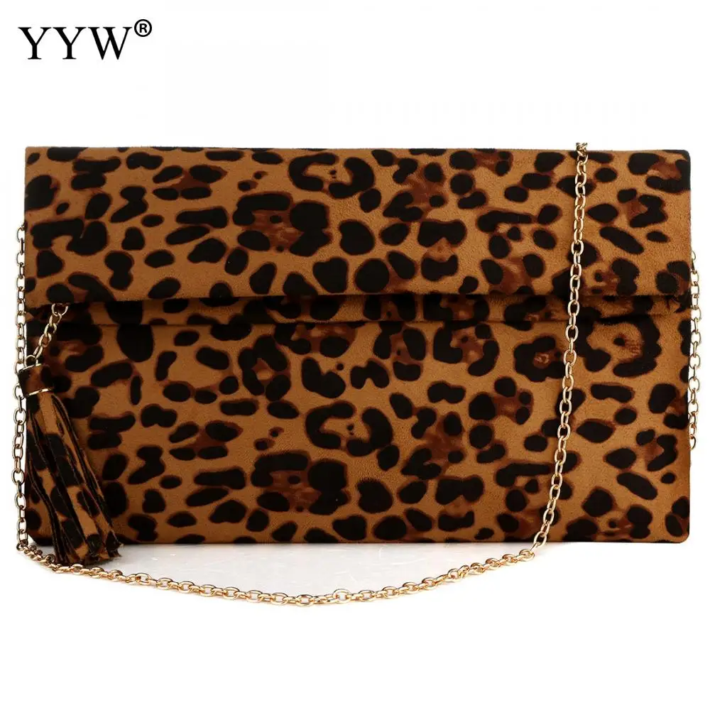 Leopard Clutch