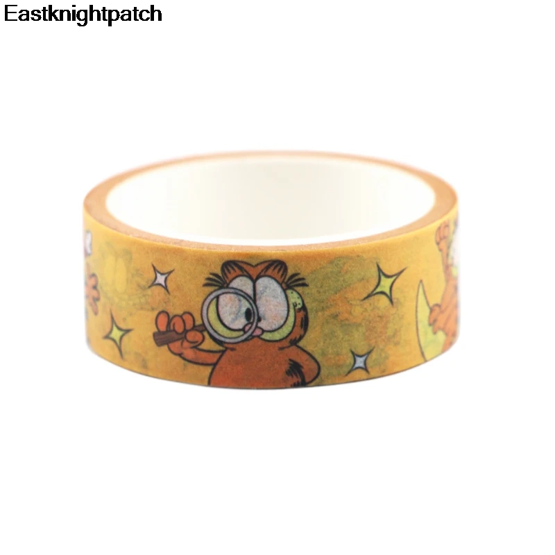 Классический мультфильм Кот DIY Скрапбукинг альбом лента украшение Васи бумага маскирующая Лента Печатный узор наклейка E1032