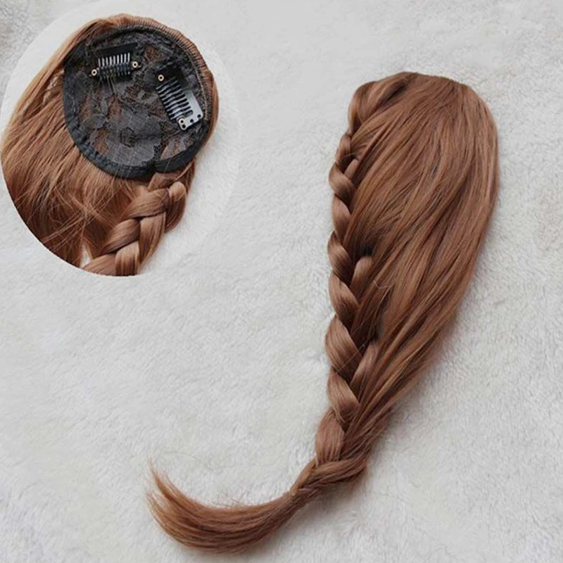 Synthetic Twist Braided Bangs - Image 4