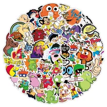 

50PCS Cartoon Animated Stickers Classic Cute Luggage Computer Skateboard Guitar Cup Mobile Refrigerator Notebook Children's Toys
