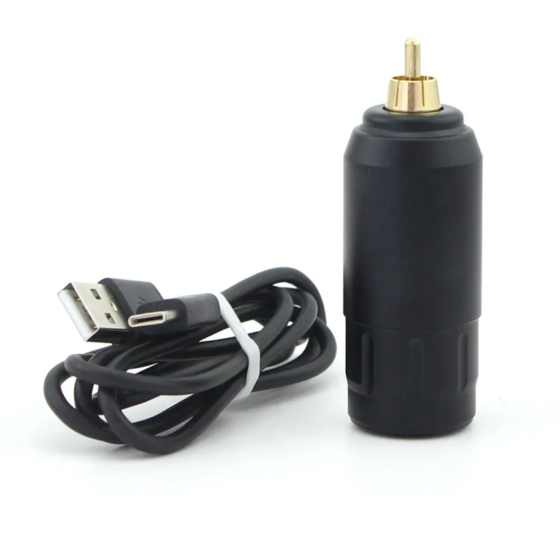 Мини цифровой источник питания для татуировок RCA Интерфейс 1200mAH литиевая батарея татуировочная машина принадлежности для татуировок