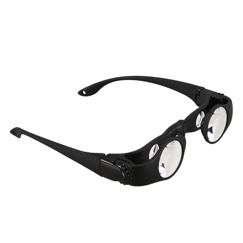Portable Fishing Glassed Full Frame Glass Telescope Magnifier Binoculars Glasses W/Polarized Lens for Outdoor Fishing Hunting
