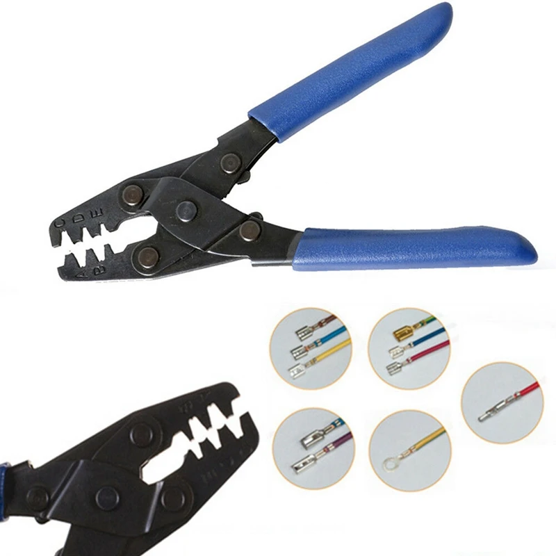 Обжимной инструмент в стиле Molex, жгут проводов, Обжимные Щипцы, открытый баррель, комплект 10-22 AWG