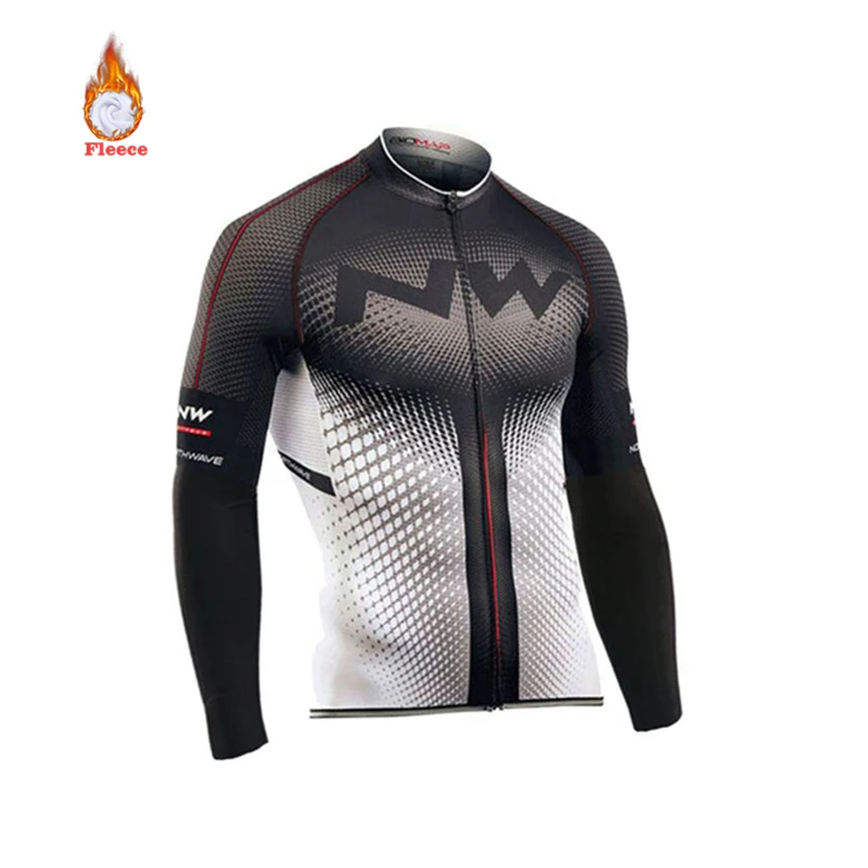 Northwave Pro Team Зимняя одежда для велоспорта дышащая Ropa Ciclismo Одежда с длинным рукавом для горного велосипеда одежда для спорта на открытом воздухе - Цвет: 7