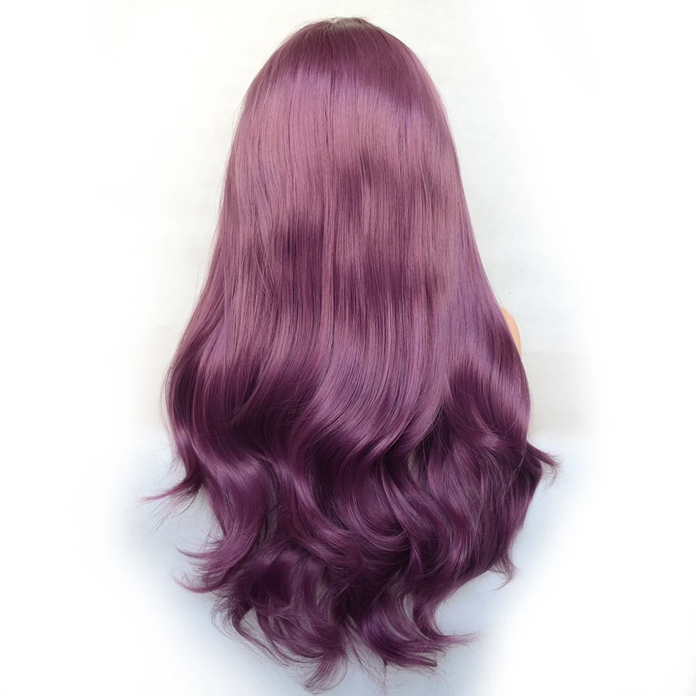 2716 purple lace front wig-4
