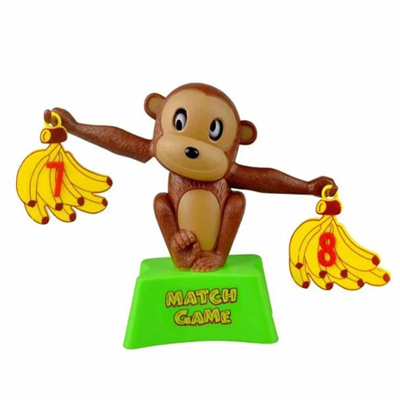 Игра Math Match настольные игрушки обезьяна кошка матч балансировка весы количество баланс игра дети обучающая игрушка, чтобы узнать добавить и вычесть