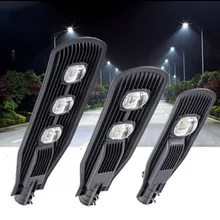 1pcs Waterproof Led Street Light Area Parking Yard Outdoor Wall 30W 50W Lamp Industrial Garden Square Highway Farola Road