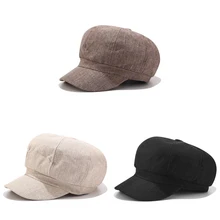 1 шт. женский берет для художника, женская кепка, Повседневная купольная голая шляпа, Новинка