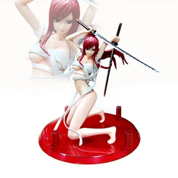 

18cm Fairy Tail 2 Edition Anime Doll PVC Action Figure Sexy Girl Figurine Collectible Model Decor Toys Gifts