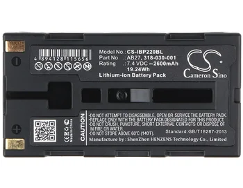 

Cameron Sino Battery for Intermec PB2 PB3 PB2A Replacement Intermec 318-040-001 AB27 2600mAh