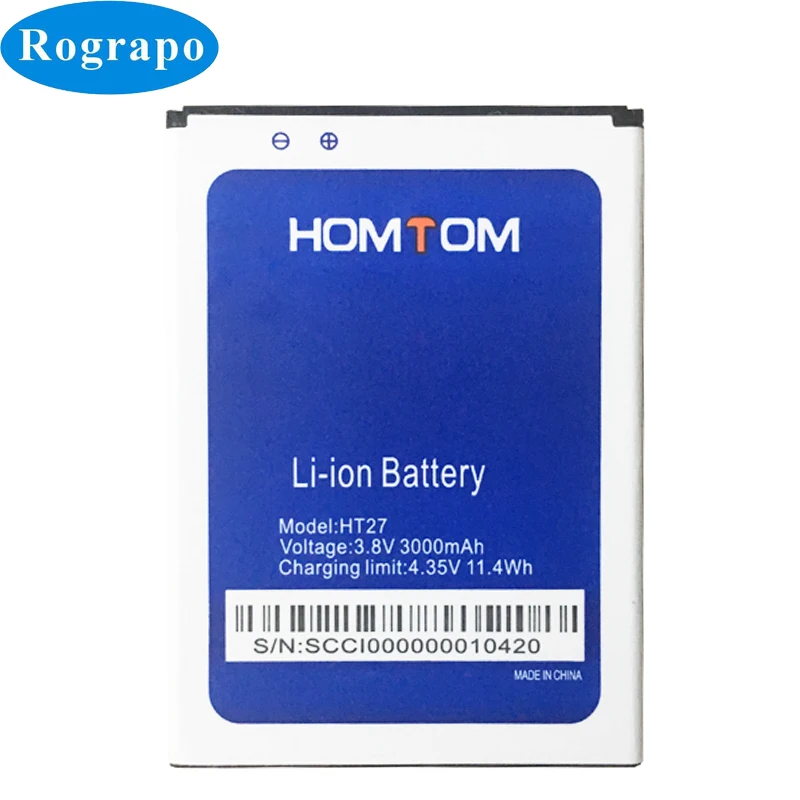 Новинка 100% сменный аккумулятор 3000 мАч HT 27 аккумуляторы для Homtom HT27|Аккумуляторы