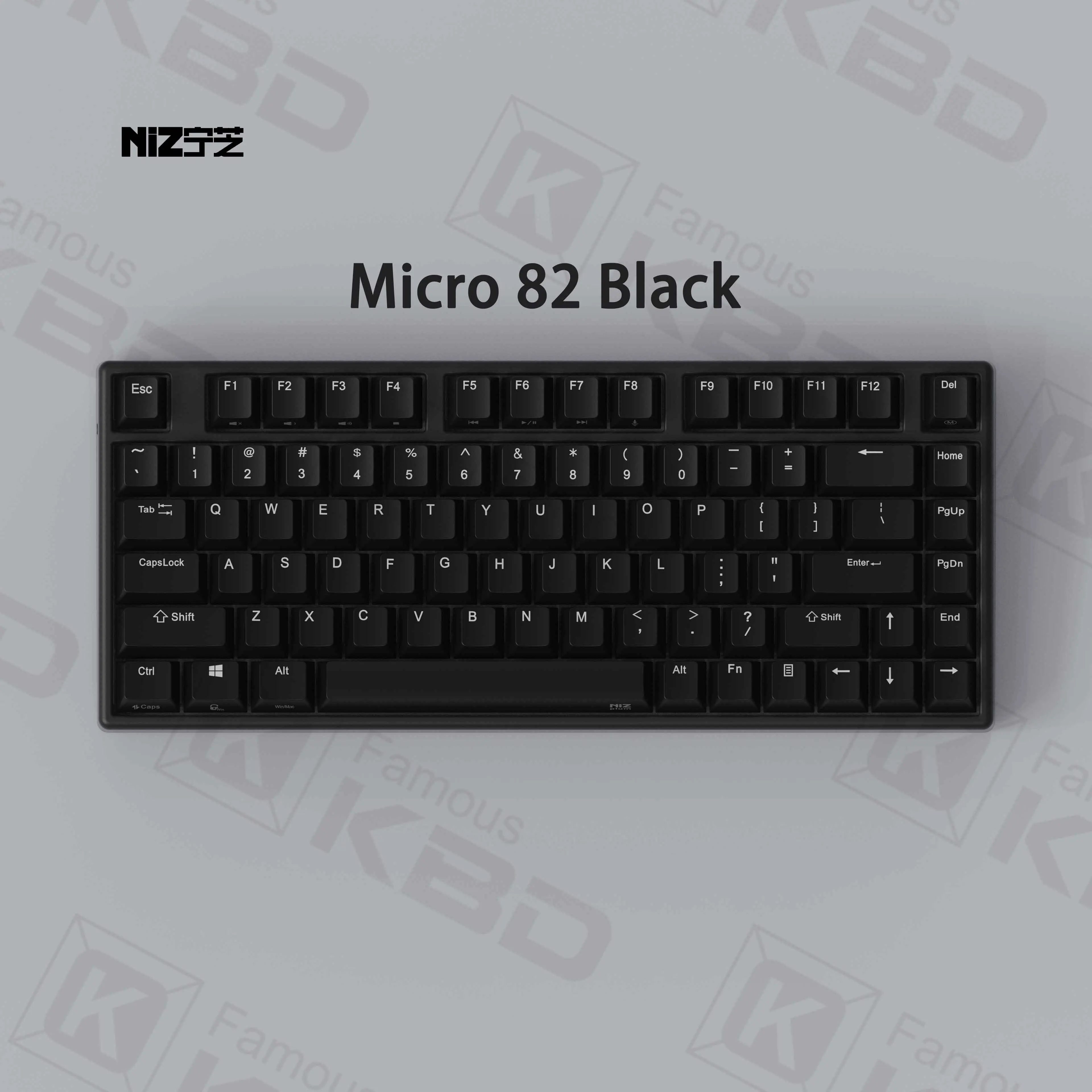 Nizキーボード新しいmicro82スプラッシュワイヤレスデュアルモード 