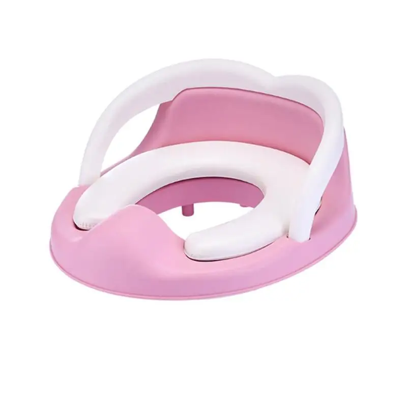 PVC Pink Детская манеж-сиденье для унитаза коврик Детский приучение к горшку сиденье детское сидение на унитаз Подушка на стул для приучения к горшку сиденье забота о безопасности младенца - Цвет: PVC Pink