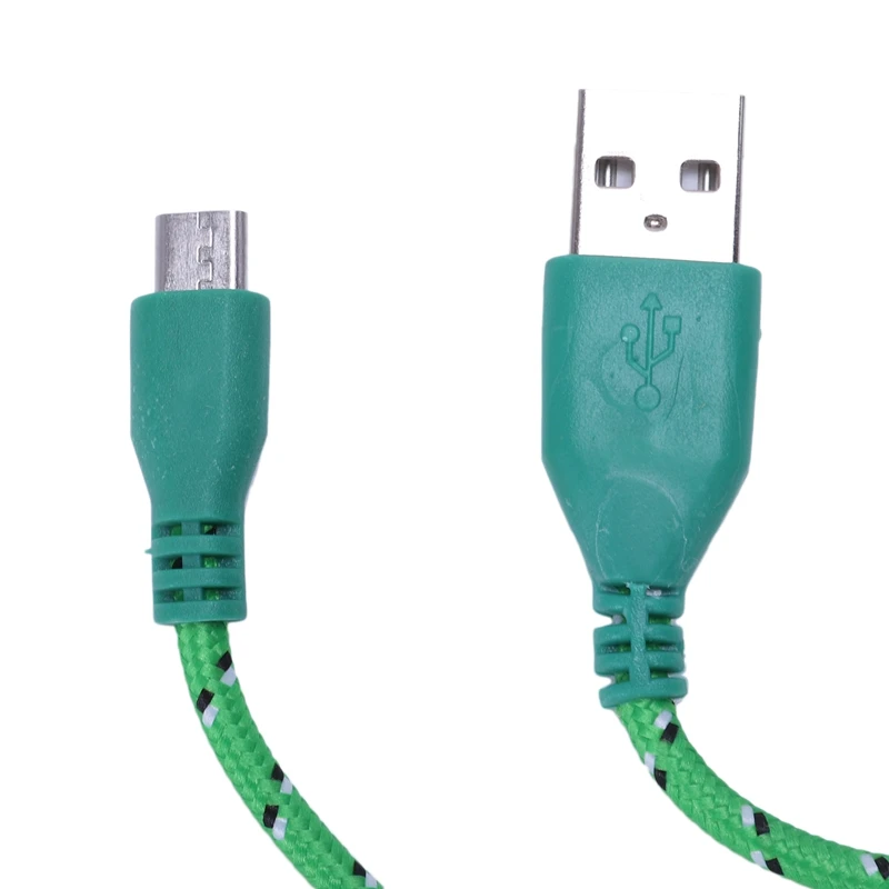 Универсальный 3 м/10FT мини USB нейлоновая сетка ткань кабель для передачи данных для samsung Galaxy S6