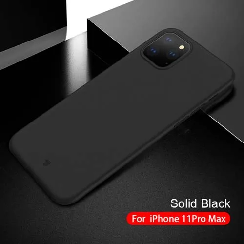 X-Level, супер тонкий чехол для iPhone 11 Pro Max, Жесткий PP защитный чехол для iPhone 11 Pro, прозрачный чехол для телефона - Цвет: solid black