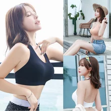 Летняя удобная дышащая одежда с круглым вырезом и открытой спиной; красивая одежда из тонкого хлопка с тонкой нитью; топ-труба; Обхват груди