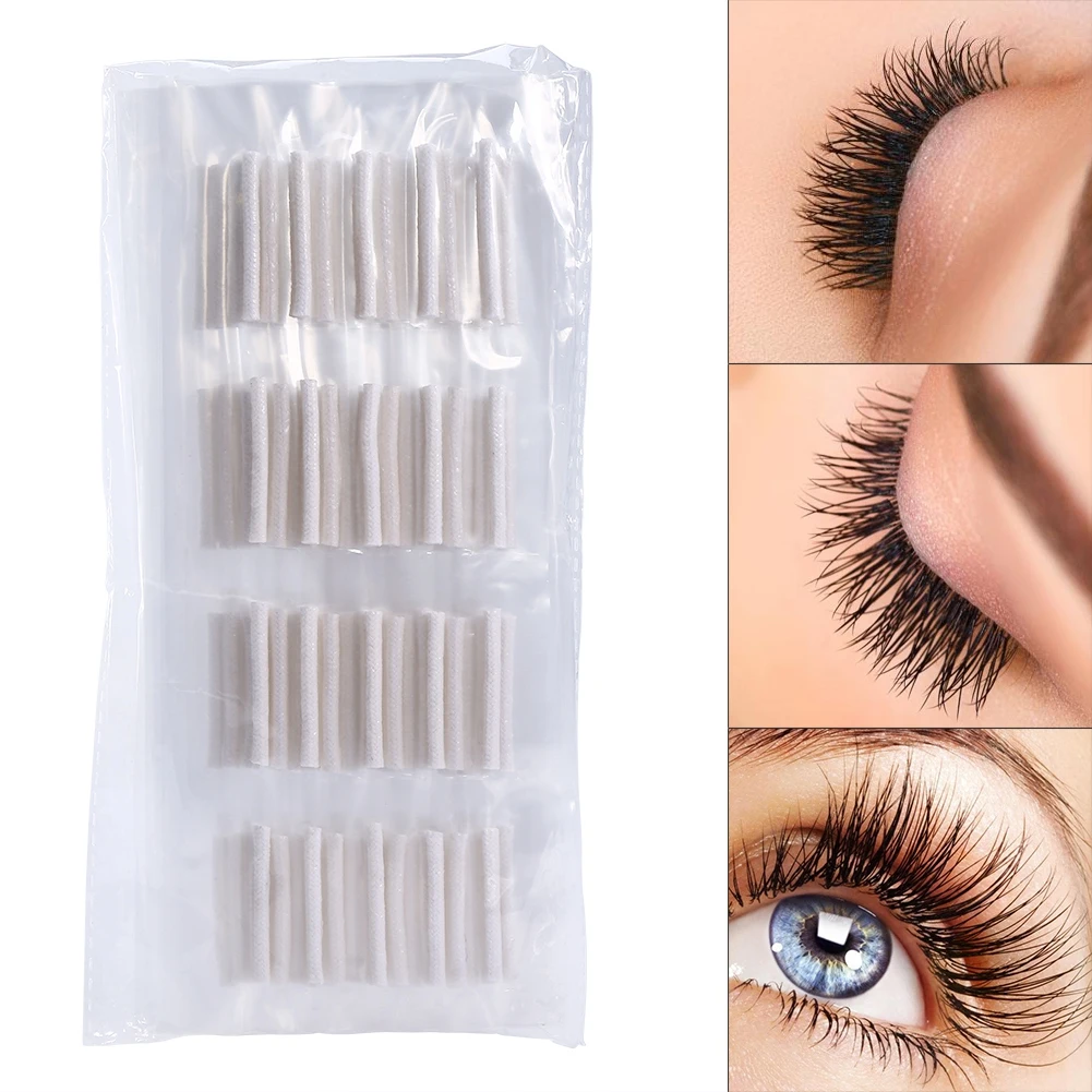 

200pcs S M L size Eyelash Perming Rod Eyelash Curler Wave Stick Pole Eyelash Extension Tools Curling Perm Sticky Salon Set