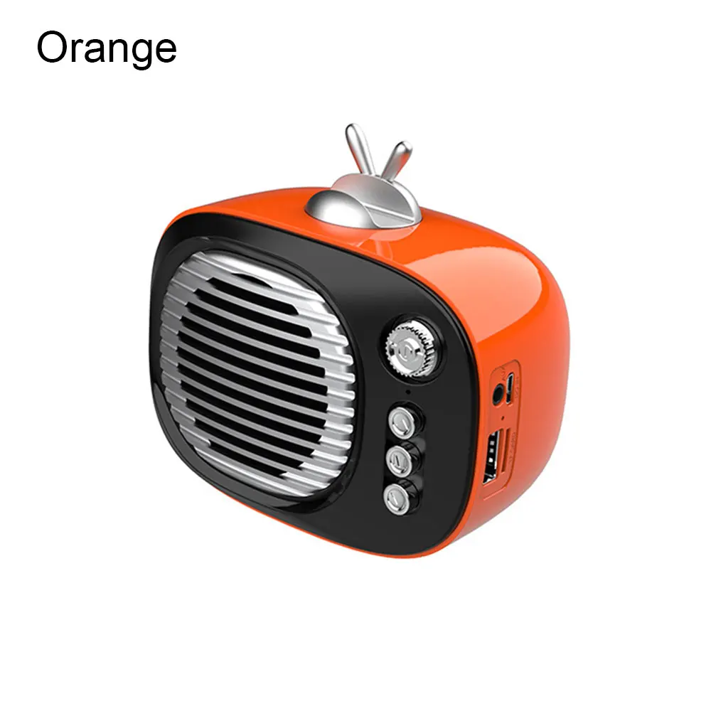 X7 Bluetooth динамик Портативный ретро мини аудио плеер Поддержка TF карты FM AUX для дня рождения Рождество бойфренд с держателем телефона