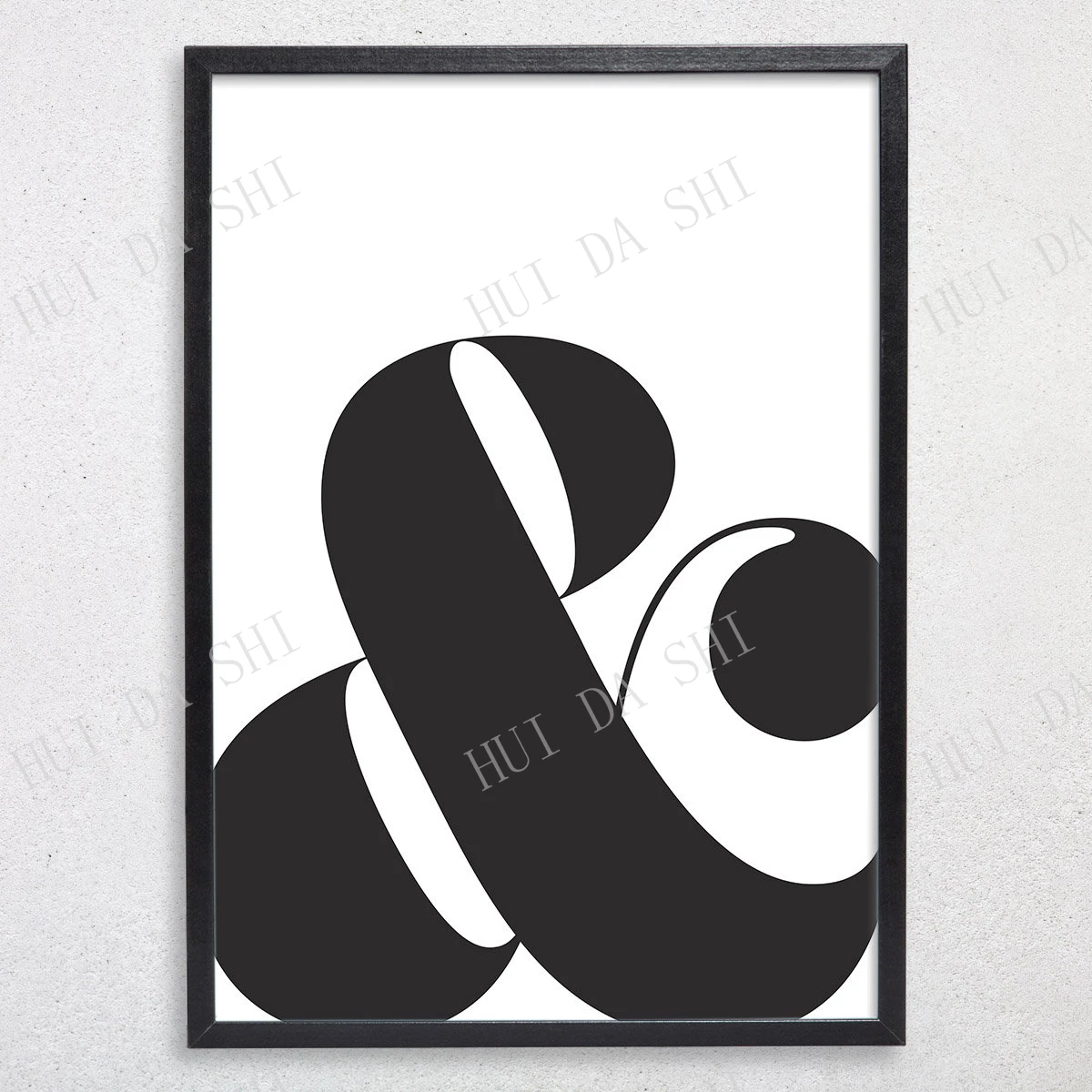Ampersand Print, & Wall Art, Room Decor, Modern, Poster|Painting &  Calligraphy| - AliExpress