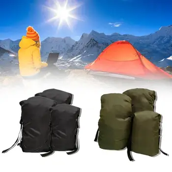 

3-piece Outdoor Camping Sleeping Bag Waterproof Ultra-light Storage Bag Travel Compression Bag Clothing Finishing Bag