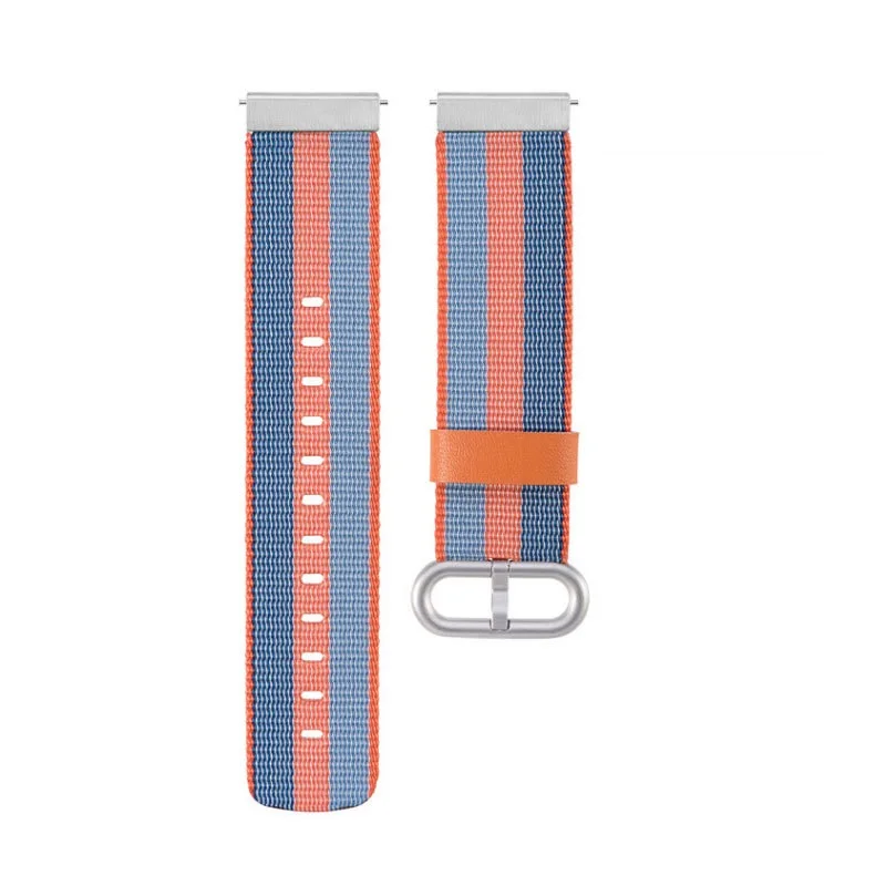 blue Нейлоновый ремешок 20 мм для garmin vivoactive3/vivomove HR/Vivomove band для Vivoactive 3 music/garmin Forerunner645 brecelet - Цвет: blue