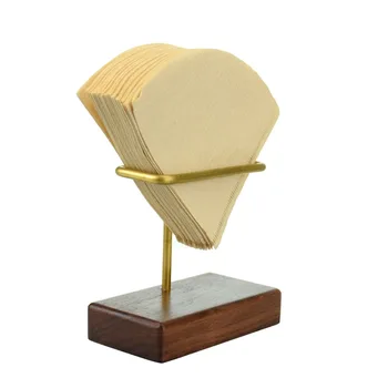 

Wooden V60 Filter Paper Rack Filtering Paper Storage Holder Stand Coffee Tools Household Coffee Accessories For Barista WY51627