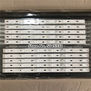 

1set=10pcs LED backlight strip for KL42GT618 35017856 35017847rev-00 6leds