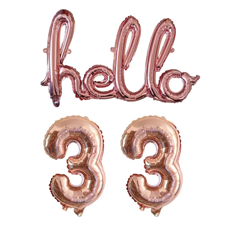 Rose Gold Milestone Celebration Balloons: Elegant Party Decor