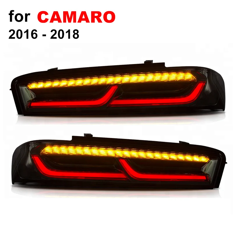 LED Tail Lamp for Chevrolet Camaro 2016 2017 2018 Smoked Black Red Left Right side Light Turning Signal | Автомобили и мотоциклы