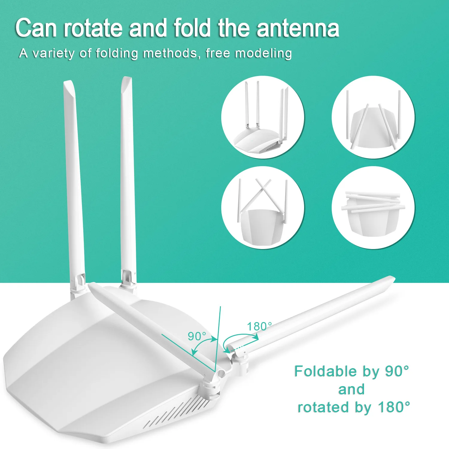 Gigabit sem Fio de Banda Suporte de Sinal Freqüência ao ar Dupla Roteador * 5dbi Antena Suporta Vpn 2.4g & 5g Livre Wifi6 Wi-fi6 4 4 High Quality Computador e Escritório